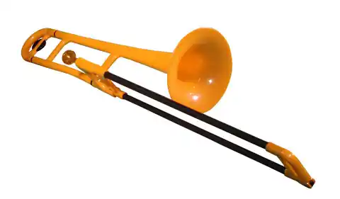 DISCONTINUE Jiggs Pbone Pbone - trombone ténor Sib plastique jaune Jusqu'à Épuisement Des Stocks