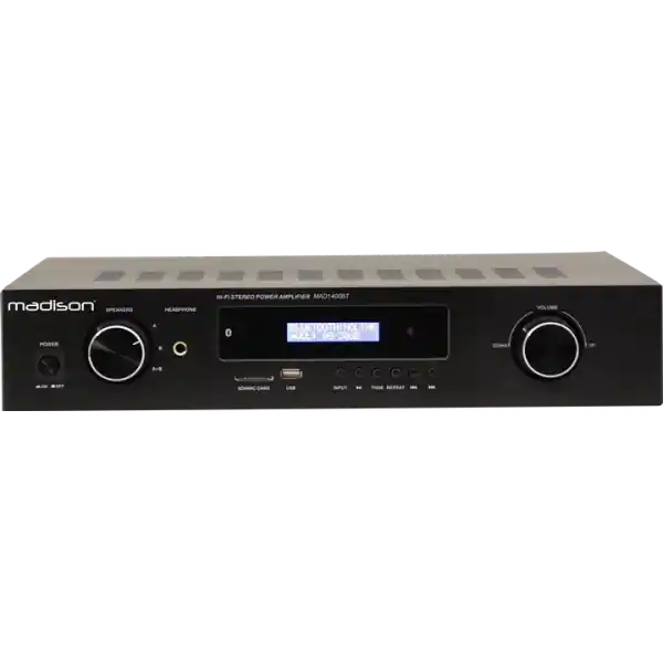 Prix Promo MadisonMAD1400BT-BK