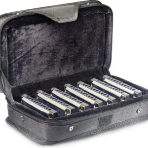 Nouvel Arrivage Stagg BJH-B20 SET 1 - Lot 7 harmonicas BJH-B20 avec housse