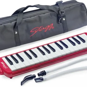 Stagg MELOSTA32 RD - Melodica 32 touches - Rouge Promotion