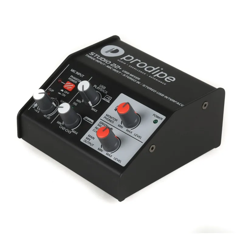Acheter En Ligne Prodipe Studio 22 Prodipe Interface audio