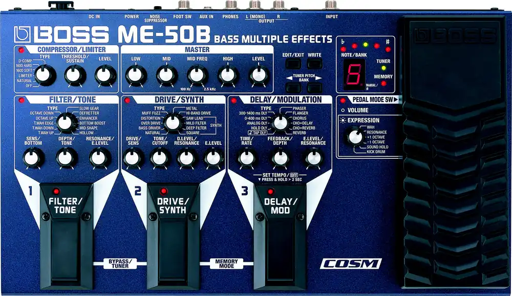 Vente Flash DISCONTINUE Boss ME-50B multieffets basse