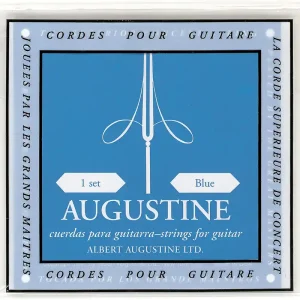 Satisfait Ou Remboursé Augustine BLEU - Corde guitare classique fort tirant