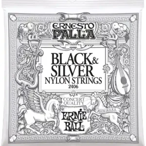 Ernie Ball Ernesto Palla Black & silver Retour Gratuit