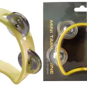 DISCONTINUE Stagg TAB-Mini/YW - Mini tambourin - jaune Nouveauté