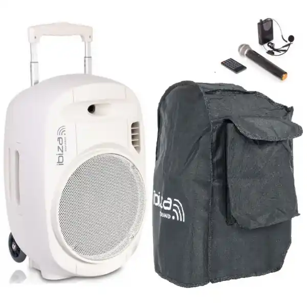 Expédition Rapide Ibiza SoundPORT12UHF-MKII-WH