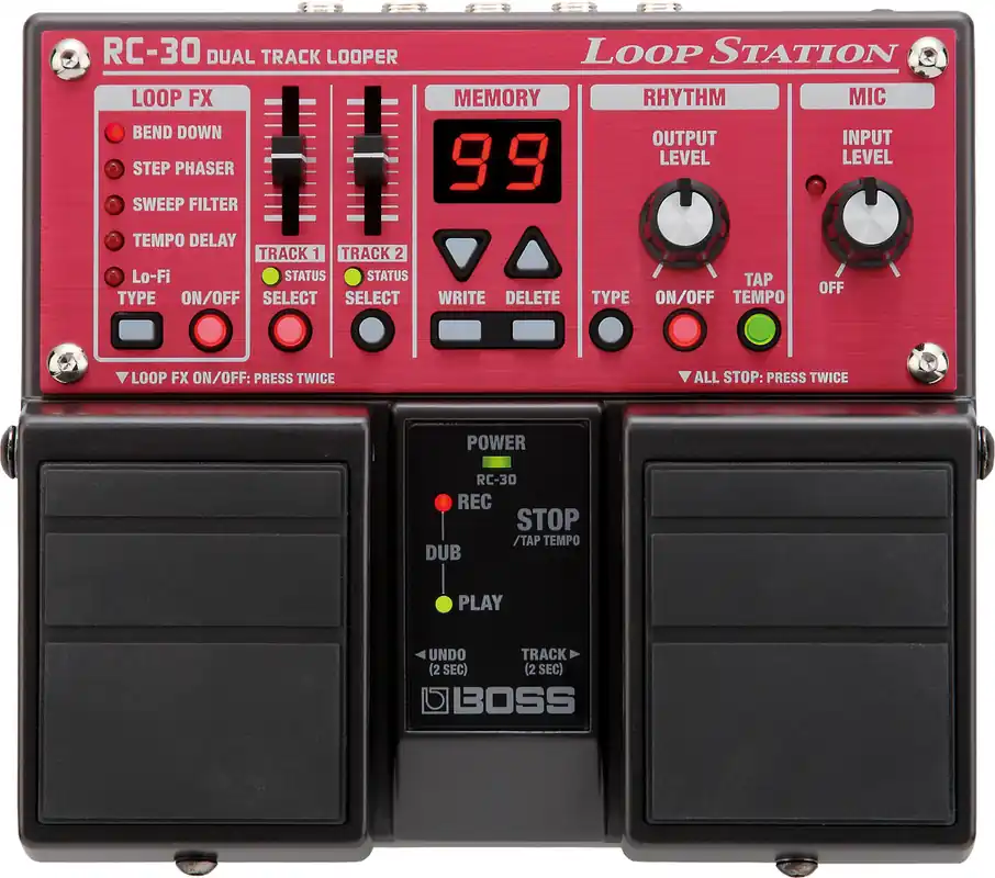 Produit De Marque DISCONTINUE Boss RC-30 - Pédale Loop Station