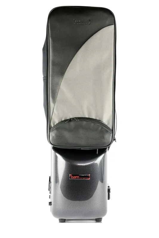 Bam Cases Hightech Noir Carbone 3026XLC - Etui clarinette basse descendant à l‘ut Expédition Rapide