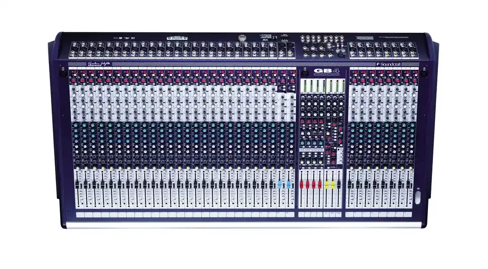 Acheter Direct Soundcraft Console GB4 32 voies mono, 2 voies stéréo, 8 aux