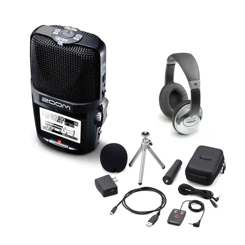 DISCONTINUE Zoom Enregistreur Zoom H2n kit accessoires Zoom H2n casque Acheter Direct