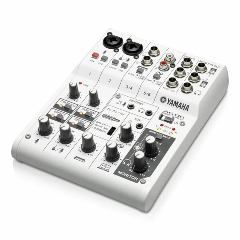 YAMAHA AG06 Console de Mixage Must-Have