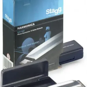 Stagg BJH-B20 B > Harmonica Diatonique Blues en SI majeur > 10 trous Bon Marché