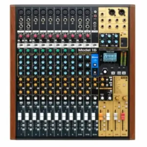 Bon Marché Tascam Model 16 Console de mixage analogique 14 voies et enregistreur 16 canaux