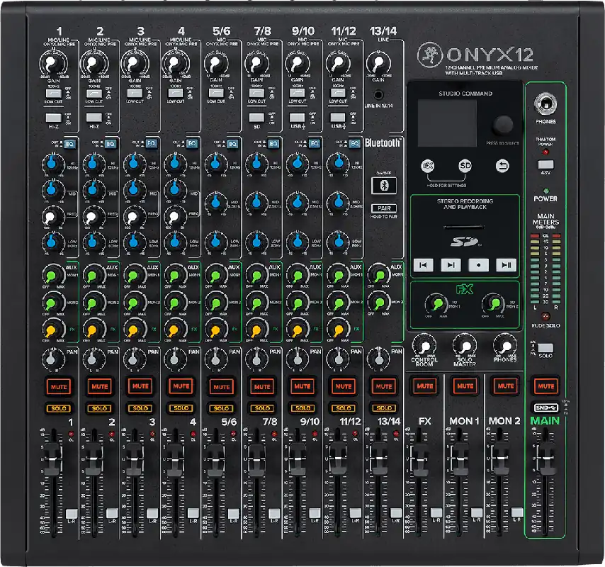 Offre Du Jour Mackie ONYX12 USB 12 canaux + effets