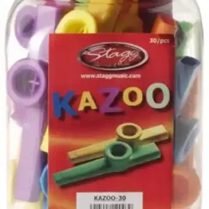 Remise Stagg KAZOO-30 > Boite de 30 kazoos en plastique