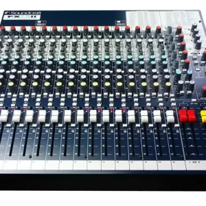 Soundcraft Console FX 16 voies mono, 2 voies stéréo, 4 aux, effet Jusqu'à Épuisement Des Stocks