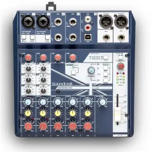 Super Prix Soundcraft Console NotePad-8FX USB et effets Lexicon, 6 entrées, 2 sorties