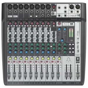 Nouveauté Soundcraft Console Signature MTK 12 voies avec effets et USB multicanal