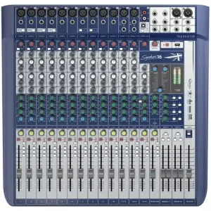 Haute Qualité Soundcraft Console Signature MTK 12 voies avec effets et USB multicanal