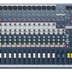 Soundcraft Console EPM 12 voies mono + 2 voies stéréo Dernier Modèle