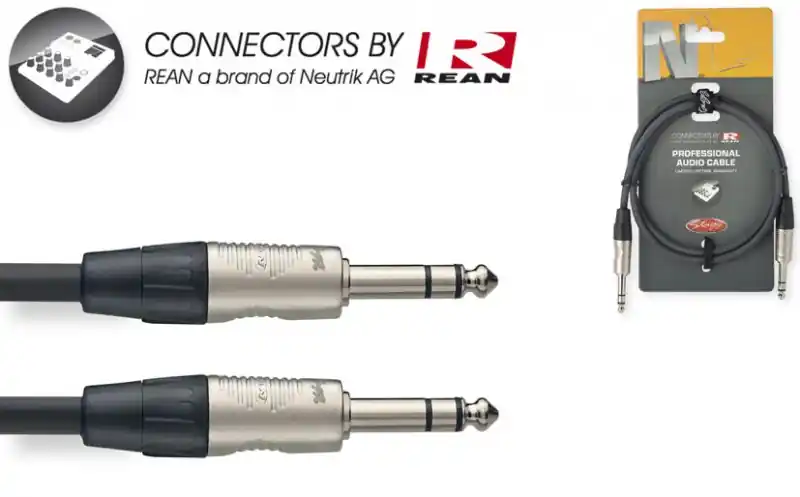 Stagg NAC1PSR > Câble audio Jack stéreo/Jack stéreo > 1 mètres Dernier Modèle