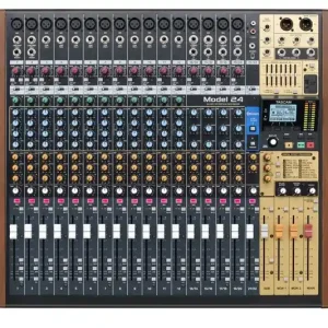 Tascam MODEL 24 Console de mixage analogique 22 voies et enregistreur 24 canaux Nouvel Arrivage