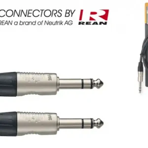 Acheter En Ligne Stagg NAC6PSR > Câble audio Jack stéreo / Jack stéreo > 6 mètres