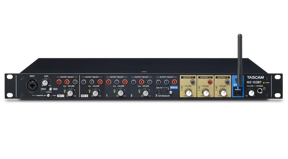 Petit Prix Tascam MZ-123BT Mixeur Muti zone BT