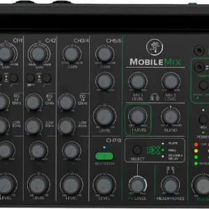 Marque Mackie MOBILEMIX Mixer USB 8 canaux + Bluetooth et effets
