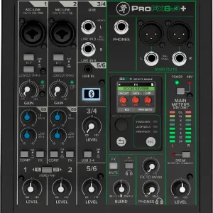 Mackie PROFX6V3+ - USB 6 canaux + Bluetooth et effets Acheter Direct