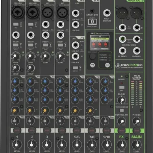 Prix Réduit Mackie SMK PROFX10GO Console mixage USB 10 canaux + effets