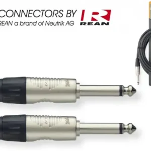 Stagg NGC10R > Câble instrument Jack / Jack Rean > 10 mètres 6 mm Offre Limitée