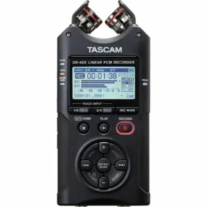 Pas Cher Tascam DR-40X Enregistreur PCM portatif avec interface Audio