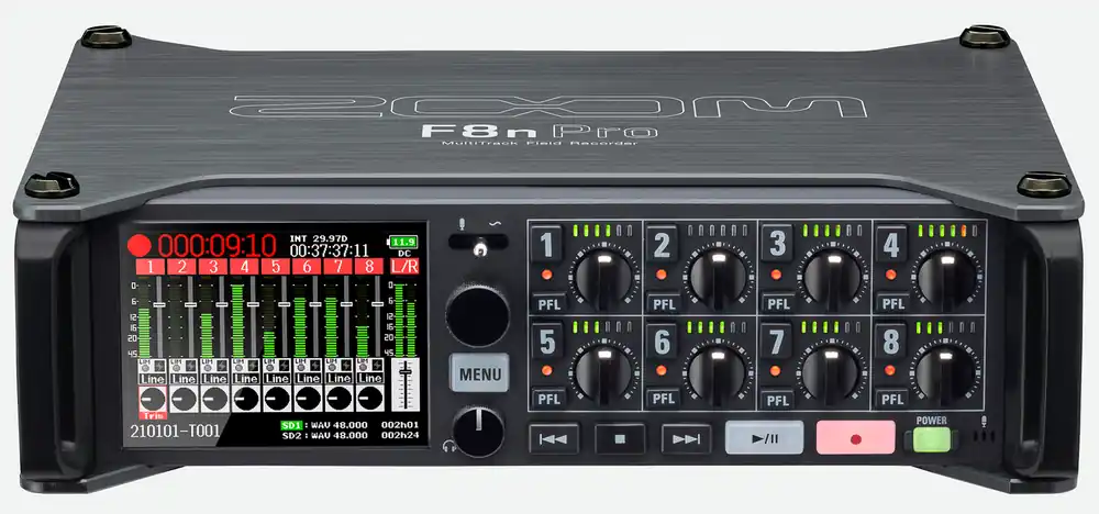 Must-Have Zoom F8n Pro - Enregistreur multipiste