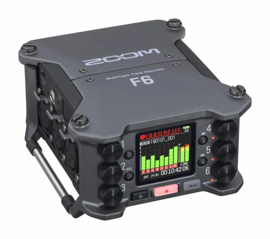 Pas Cher Zoom F6 – Enregistreur multipiste broadcast