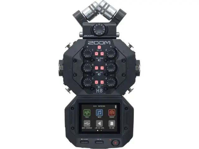 Nouvel Arrivage Zoom H8 - Enregistreur de terrain 12 pistes