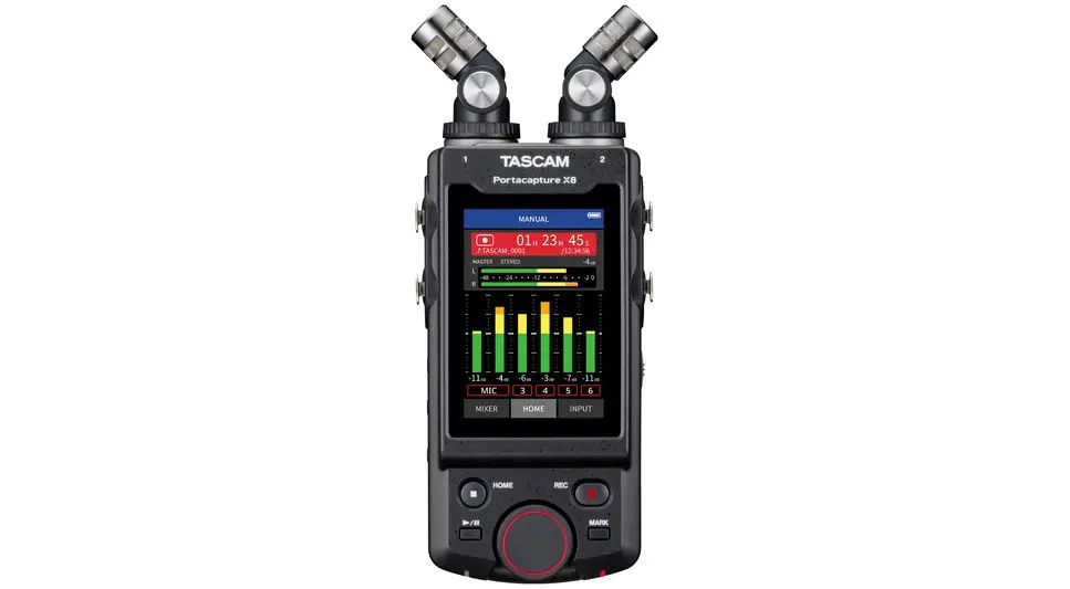 Paiement Sécurisé Tascam PORTACAPTURE X8 Enregistreur portatif multipiste haute résolution