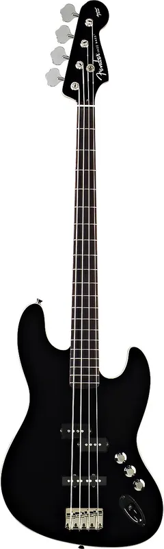Expédié Aujourd'hui Fender Aerodyne Jazz Bass, Rosweood Stained Fingerboard, Black