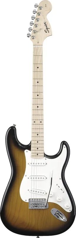 Expédition Rapide DISCONTINUE Squier Affinity Stratocaster Maple Fingerboard, 2-Color Sunburst