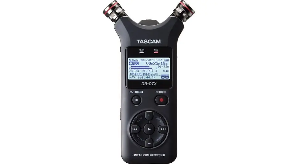 Must-Have Tascam DR-07X Enregistreur PCM portatif avec interface Audio
