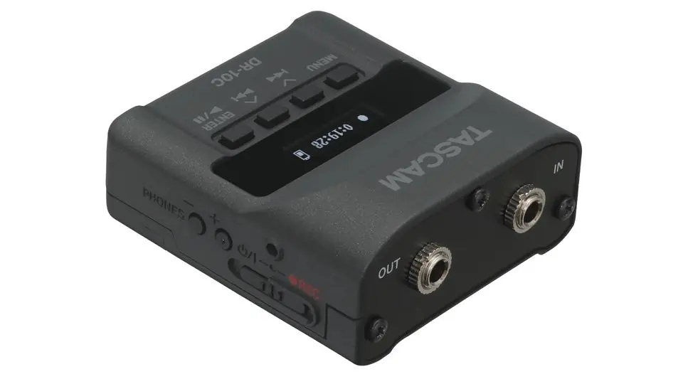 Tascam DR-10CS Enregistreur Micro PCM avec Jack norme SENNHEISER Petit Prix