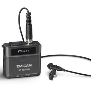Prix Cassé Tascam DR-10LPRO Enregistreur audio PCM 32 bits virgule flottante avec micro cravate