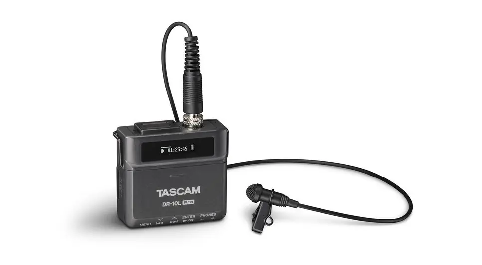 Prix Cassé Tascam DR-10LPRO Enregistreur audio PCM 32 bits virgule flottante avec micro cravate