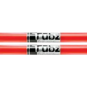 DISCONTINUE Promark TUBZ Rods Paire baguettes plastique rouge Bon Plan