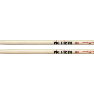 Vic Firth Baguettes de Batterie American Classic Hickory 55A Haute Qualité