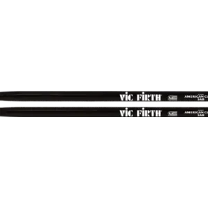 Vic Firth Baguettes de Batterie American Classic Hickory 5AB Noires Soldes
