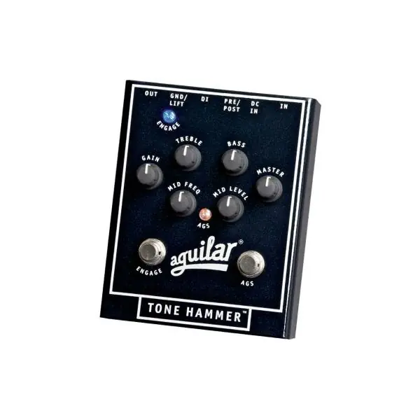 Aguilar TONE HAMMER pédale de préampli basse Produit De Marque