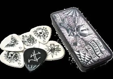 Dunlop JPH01T088 Boite de 6 mediator James Hetfield signature Commande En Gros