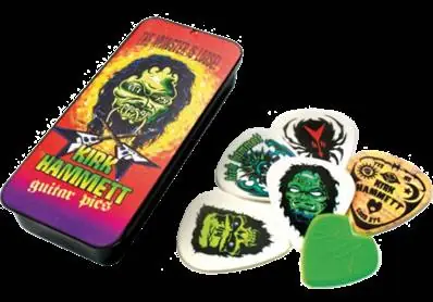 Bon Marché DISCONTINUE Dunlop KH01T088 Boite de 6 mediator Kirk Hammett signature