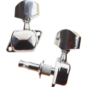Yellow Parts EZ1721C - Mécaniques Acoustique Capot Individuelles Chrome 3 x6 Super Prix